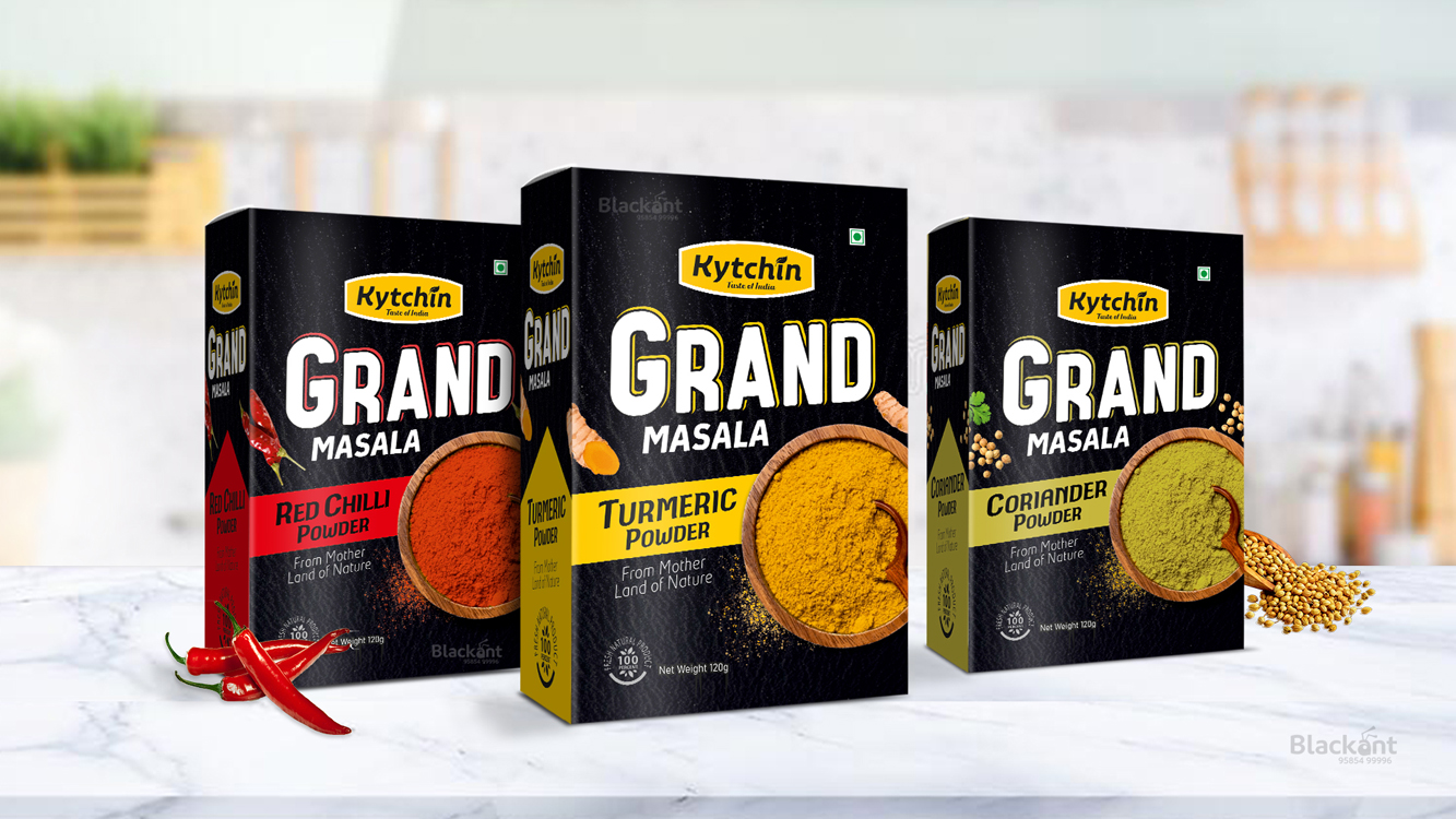 Masala Product Packaging Design